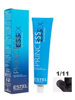ESTEL PROFESSIONAL / Крем-краска 1/11 PRINCESS ESSEX для окрашивания волос сине-черный/египетская ночь 60 мл - фото 5862