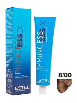 ESTEL PROFESSIONAL / Крем-краска 8/00 PRINCESS ESSEX для окрашивания волос светло-русый для седины, 60 мл PE8/00 - фото 6010