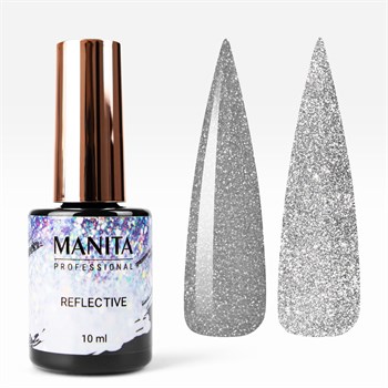 Manita Professional Гель-лак "REFLECTIVE" светоотражающий №01, 10мл - фото 6852