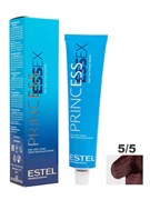 ESTEL PROFESSIONAL / Крем-краска 5/5 PRINCESS ESSEX для окрашивания волос светлый шатен красный, 60 мл PE5/5