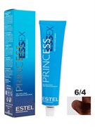 STEL PROFESSIONAL / Крем-краска 6/4 PRINCESS ESSEX для окрашивания волос темно-русый медный, 60 мл