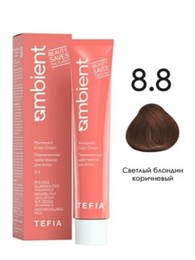Tefia Краска для волос 8.8 Светлый блондин коричневый AMBIENT 60мл