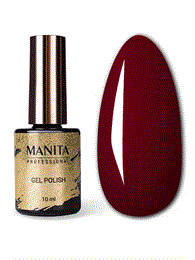 MANITA PROFESSIONAL Гель лак CLASSIC №038 "BURGUNDY RED", 10мл